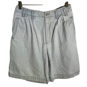 First Issue Women VTG Acid Wash Jean Shorts High Waisted 80s 90s -Sz 14 (31”)